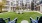 Courtyard with Cornhole