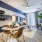 dining area open to living room