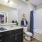 bright bathroom with shower/tub combo
